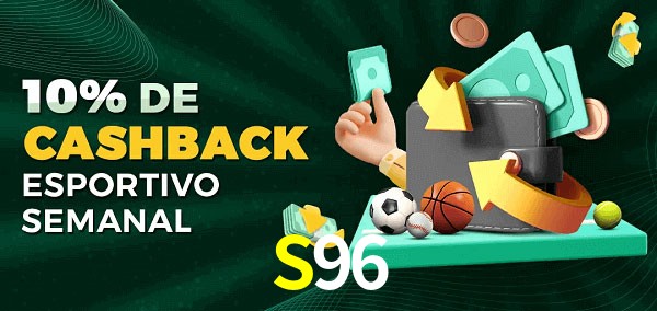 10% de bônus de cashback na S96